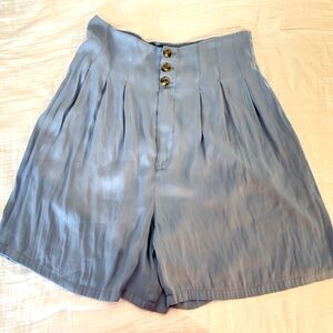 Free People blue Trouser Shorts